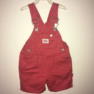 Boy shorts overalls